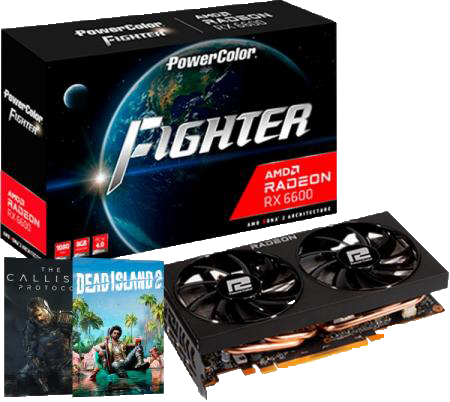 Placa de Video PowerColor Radeon RX 6600 8GB GDDR6